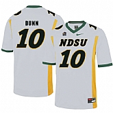 North Dakota State Bison 10 Lance Dunn White College Football Jersey Dzhi,baseball caps,new era cap wholesale,wholesale hats